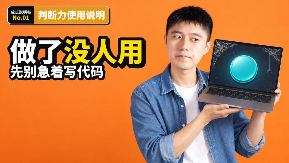 用AI做的东西，为什么总没人用 封面