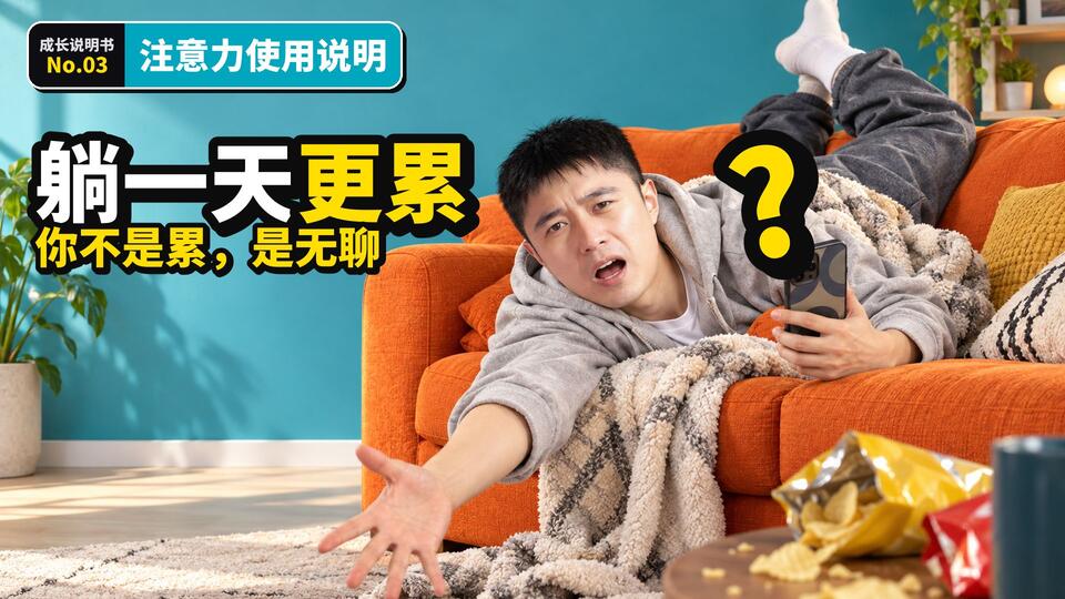 躺了一整天，为什么比上班还累？ 封面